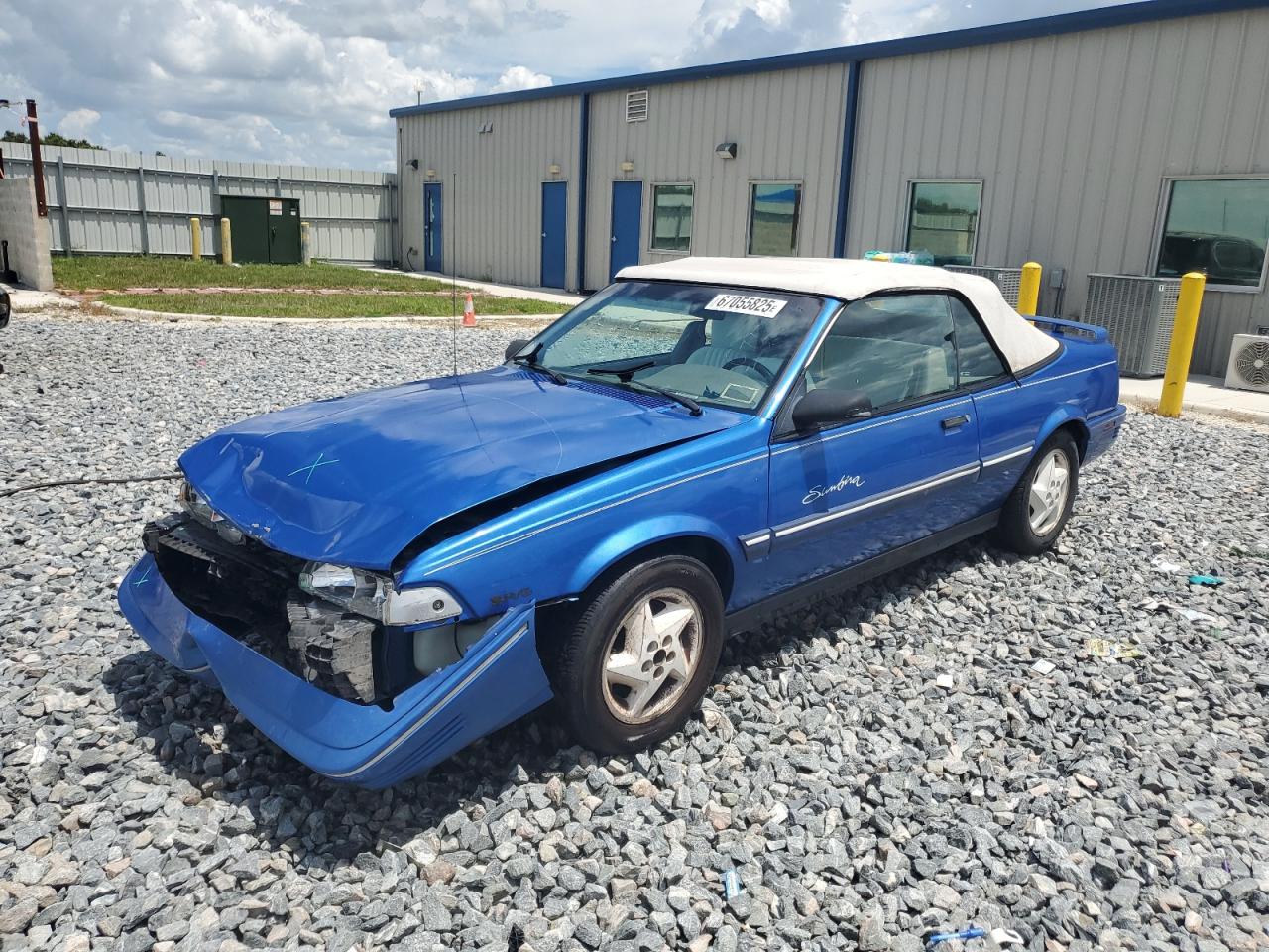 1994 Pontiac Sunbird, VIN 1G2JB34T7R7509029 — Front end