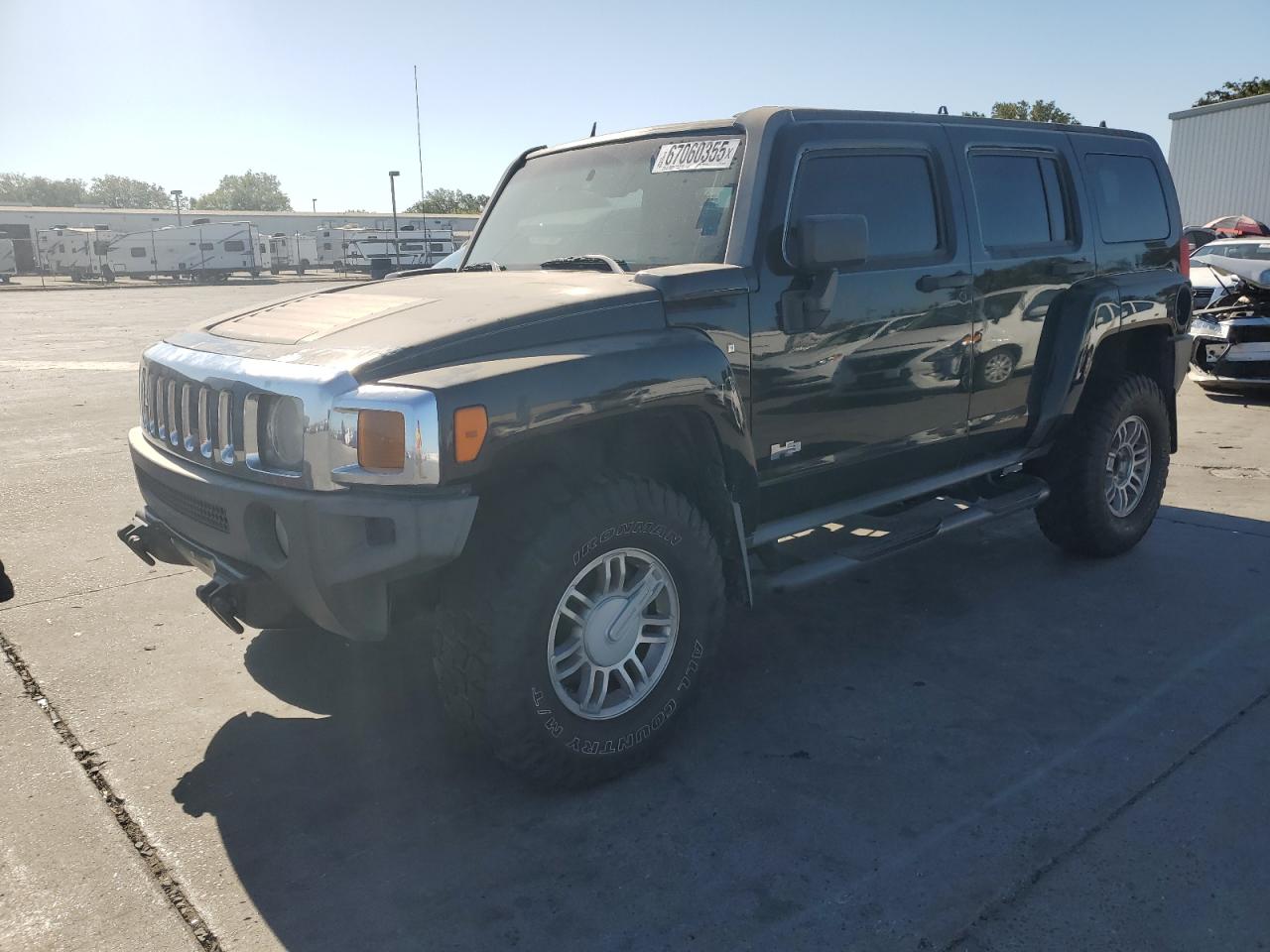 2006 Hummer H3, VIN 5GTDN136468236212 — Vandalism