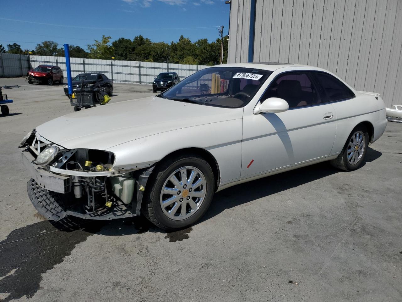 1992 Lexus SC 400, VIN JT8UZ30CXN0014190 — Front end