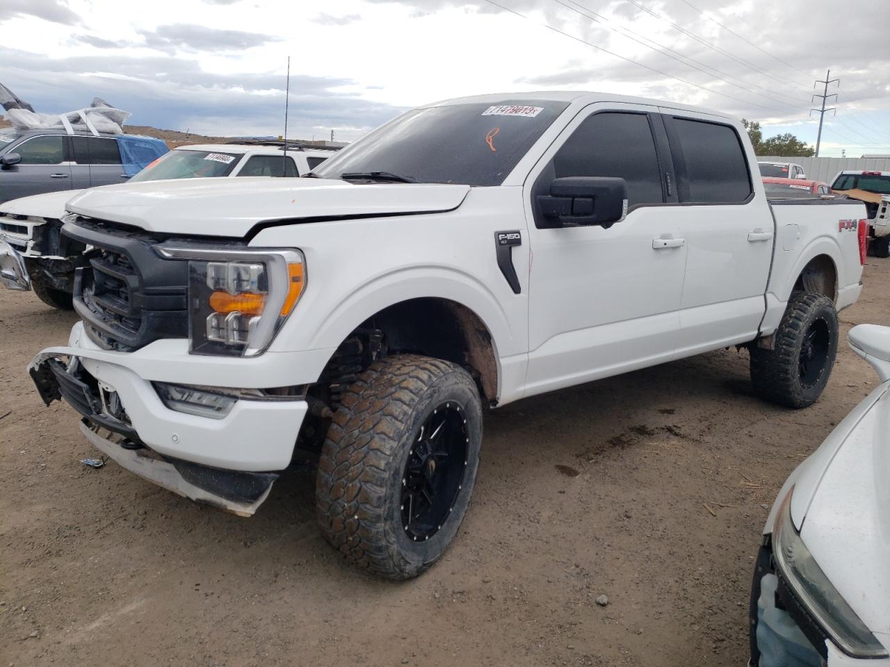 2021 Ford F-150 XL, VIN 1FTFW1E51MFB62435 — Auction photo 1 of 4
