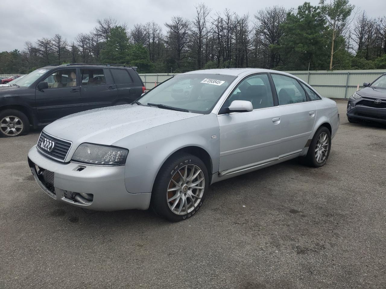 2002 Audi A6, VIN WAULD64BX2N031694 — Зад