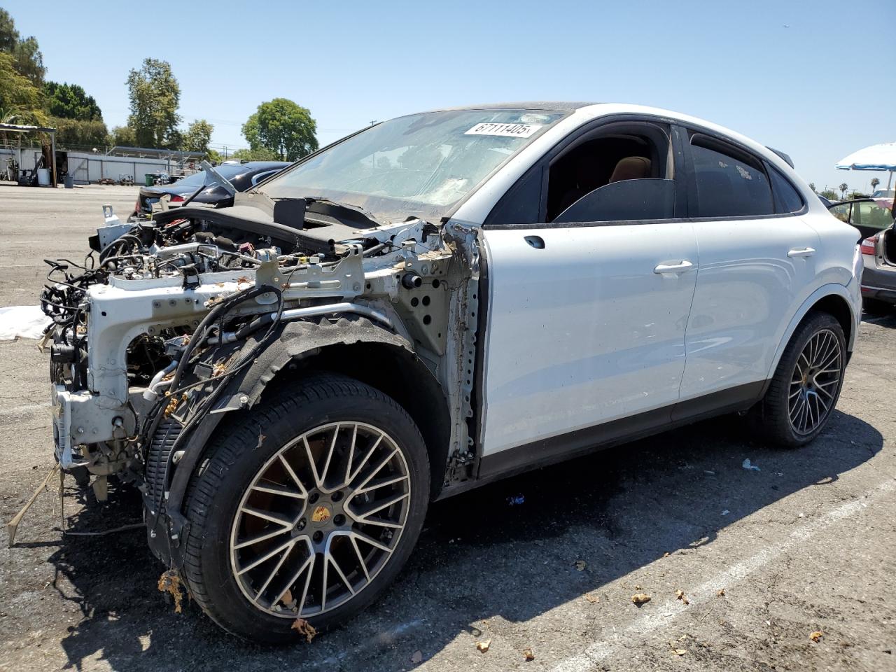 2023 Porsche Cayenne, VIN WP1BA2AY9PDA27317 — Stripped