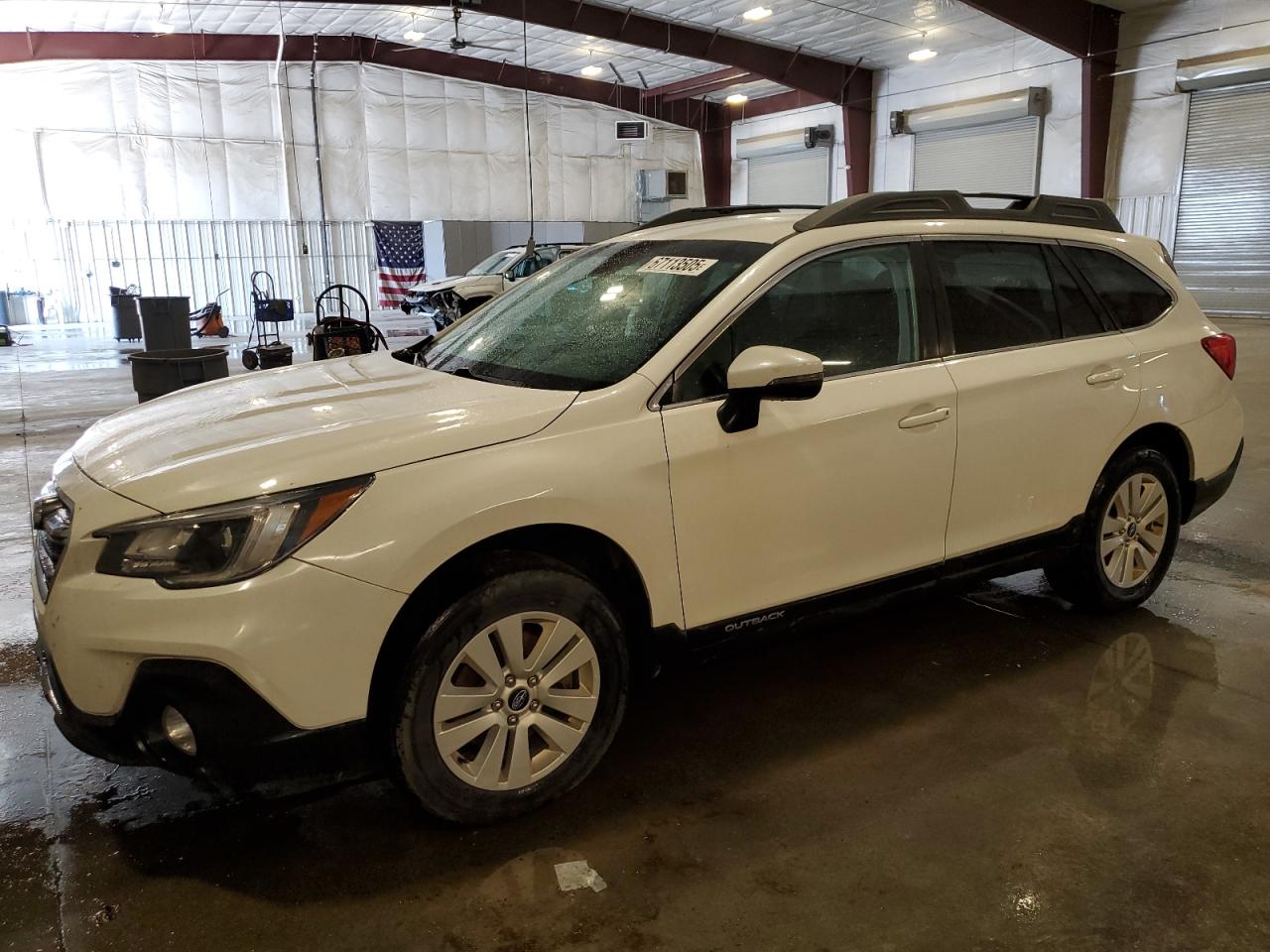 2018 Subaru Outback Premium, VIN 4S4BSAFC7J3365474 — Undercarriage