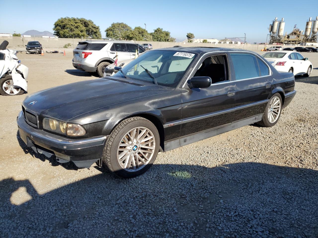 1995 BMW 7 Series 740iL, VIN WBAGJ6322SDH35103 — Front end