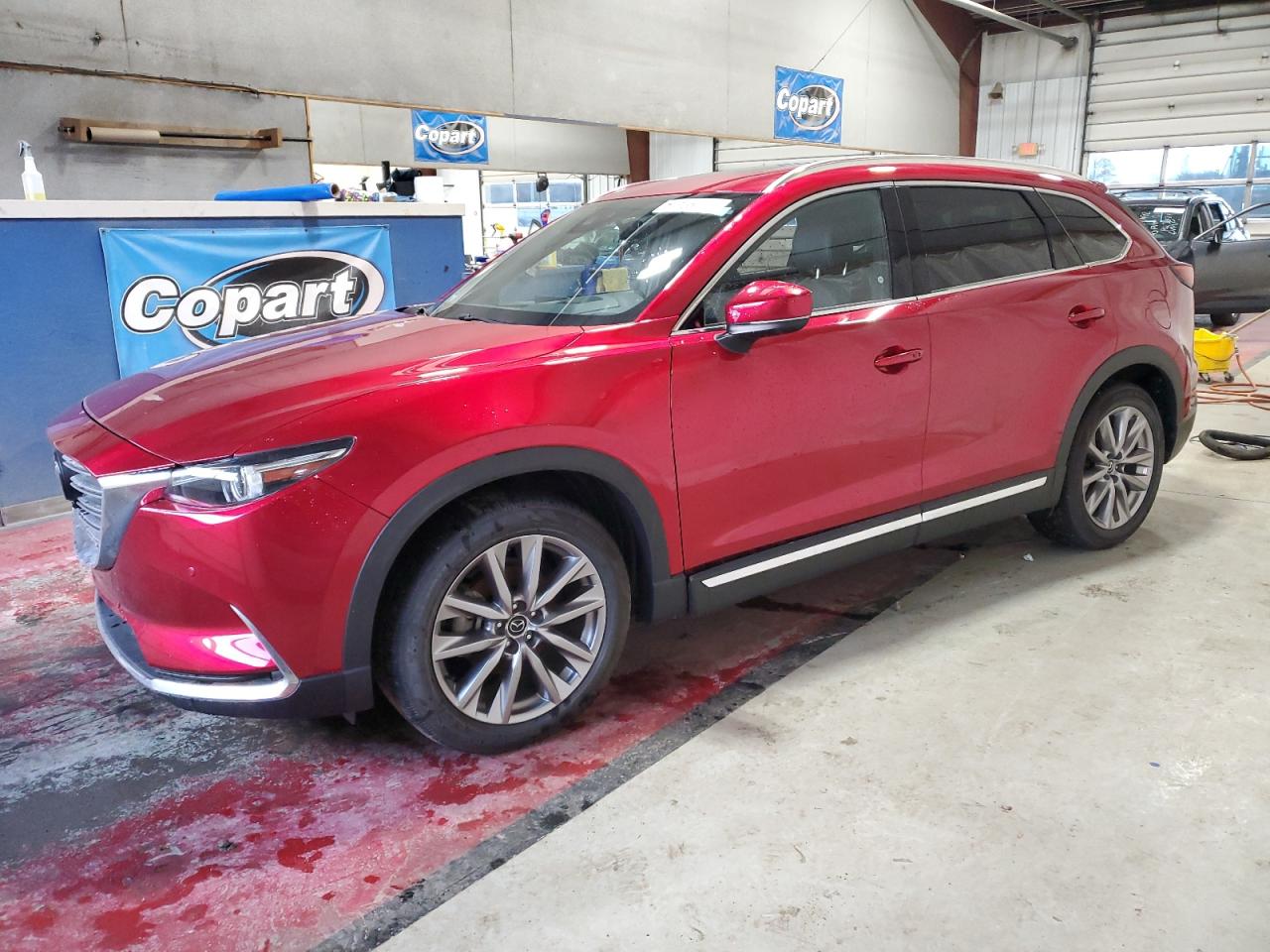 2021 Mazda CX-9 Grand Touring, VIN JM3TCBDY0M0500608 — Vandalism