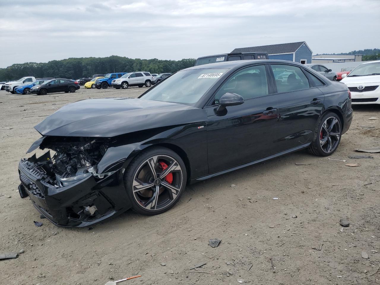 2025 Audi A4 S line Premium Plus, VIN WAUEAAF4XSA001749 — Front end