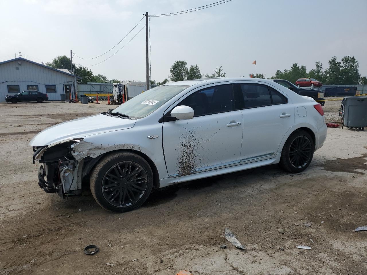 2012 Suzuki Kizashi SLS Sport, VIN JS2RF9A88C6100837 — Front end