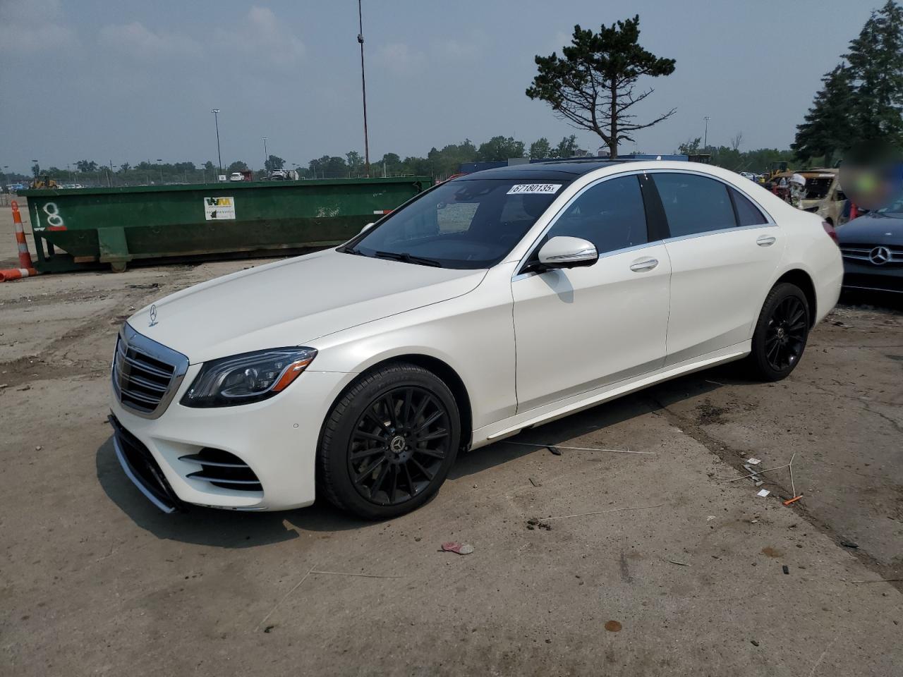 2018 Mercedes-Benz S 450, VIN WDDUG6EB2JA353030 — Water / flood