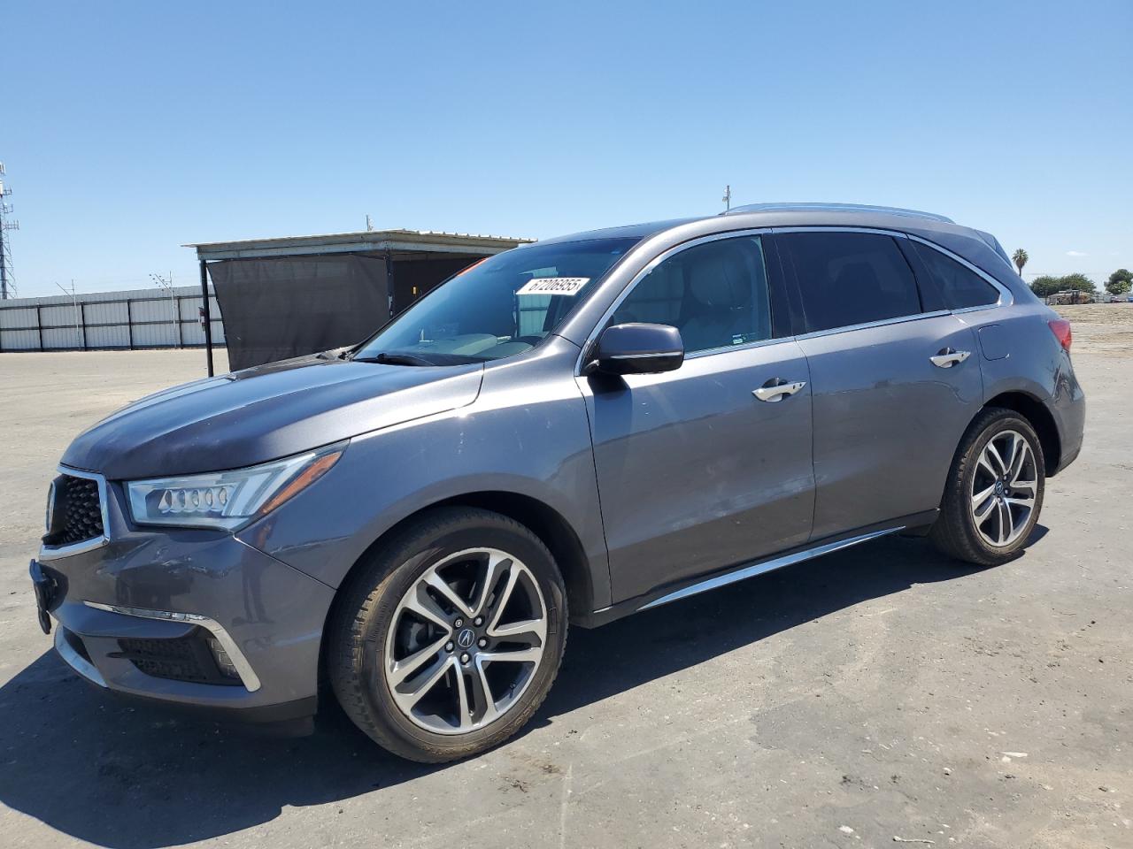 2017 Acura MDX Advance, VIN 5FRYD4H85HB016795 — Biohazard / chemical