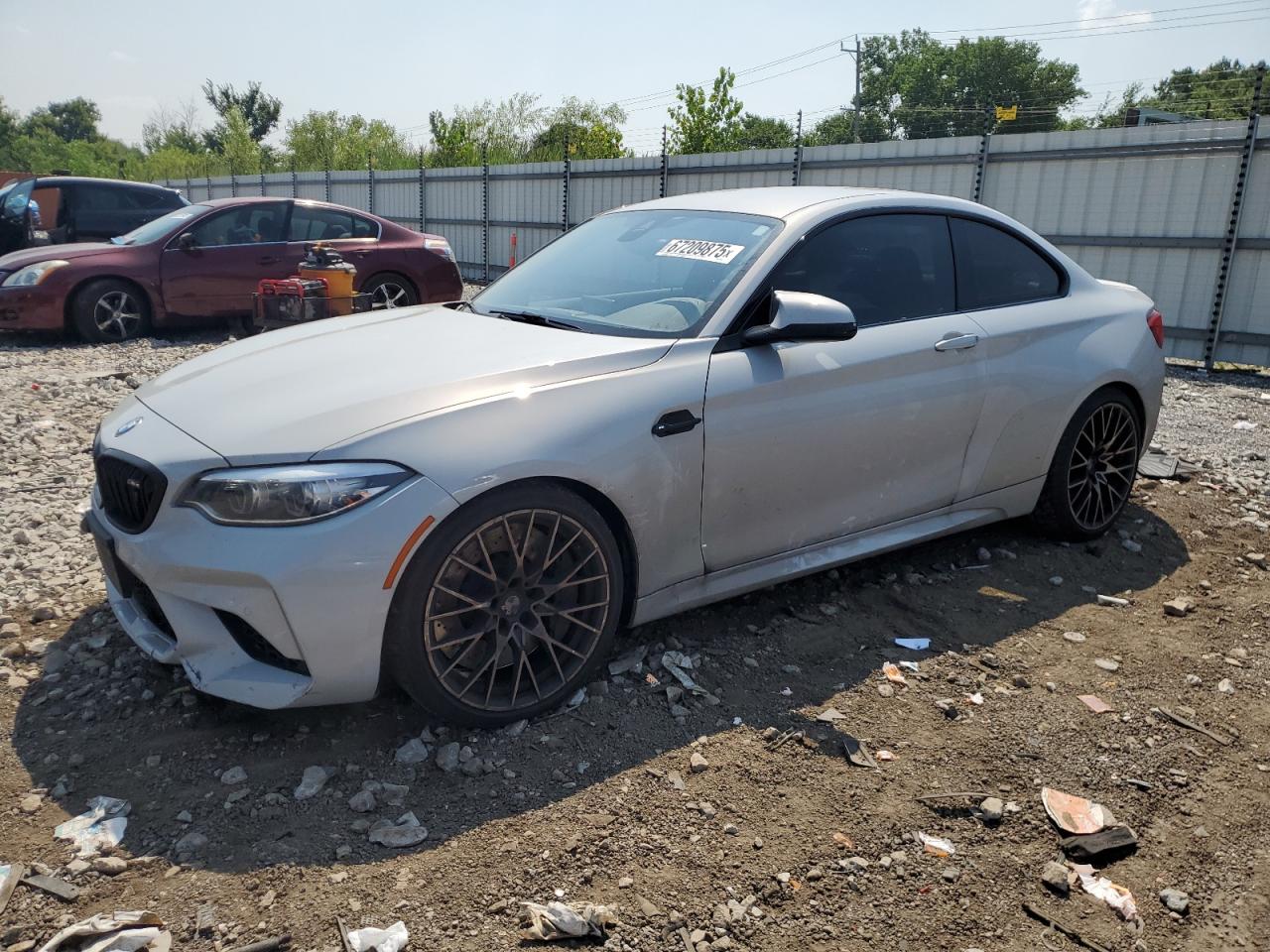 2019 BMW M2 Competition, VIN WBS2U7C57K7D14697 — Механическое