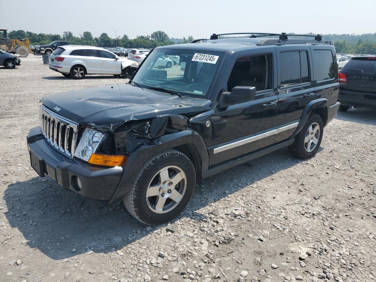 2010 Jeep Commander Sport, VIN 1J4RG4GT9AC107195 — Front end