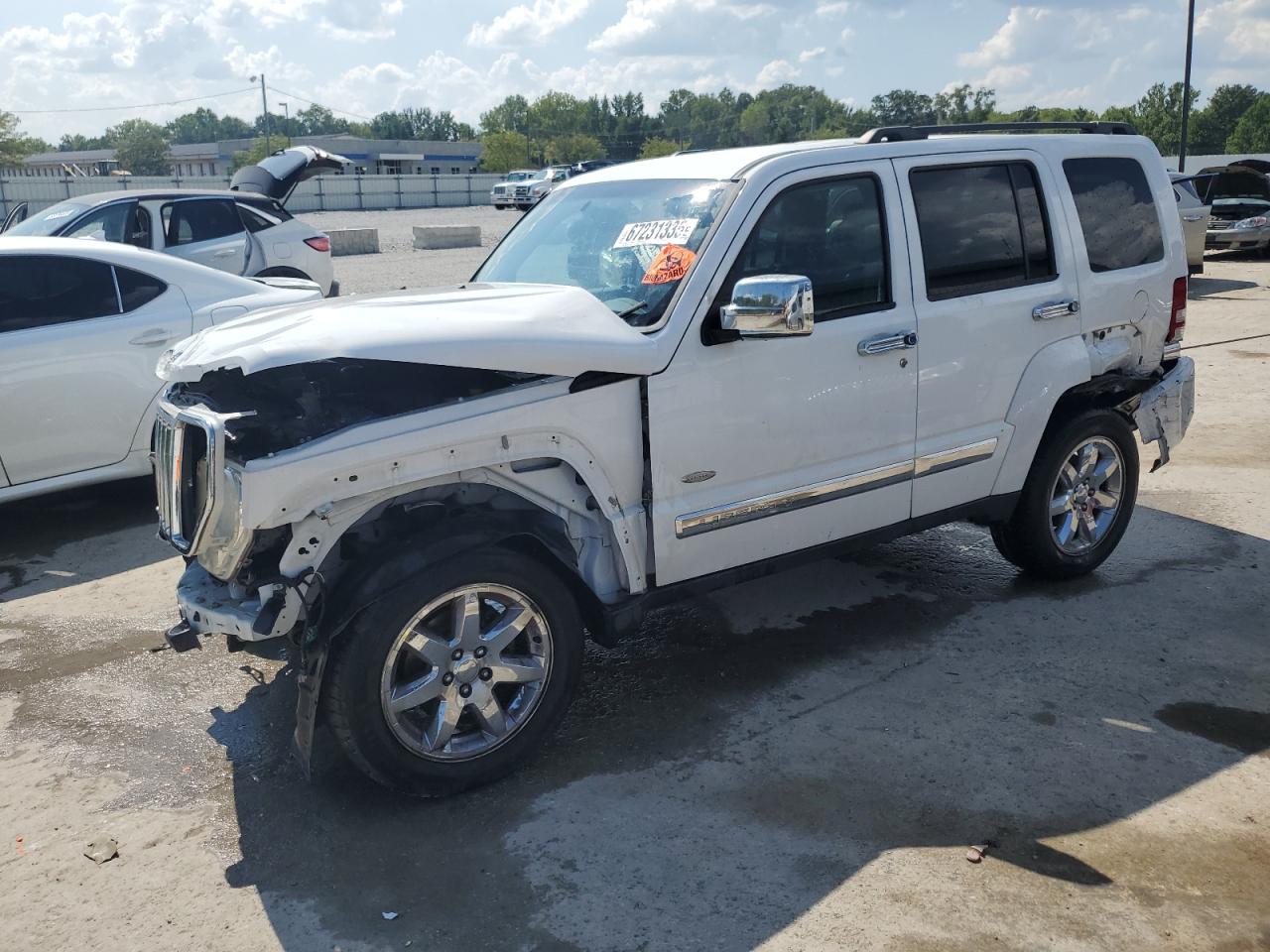 2012 Jeep Liberty Sport, VIN 1C4PJMAK5CW167619 — Перед