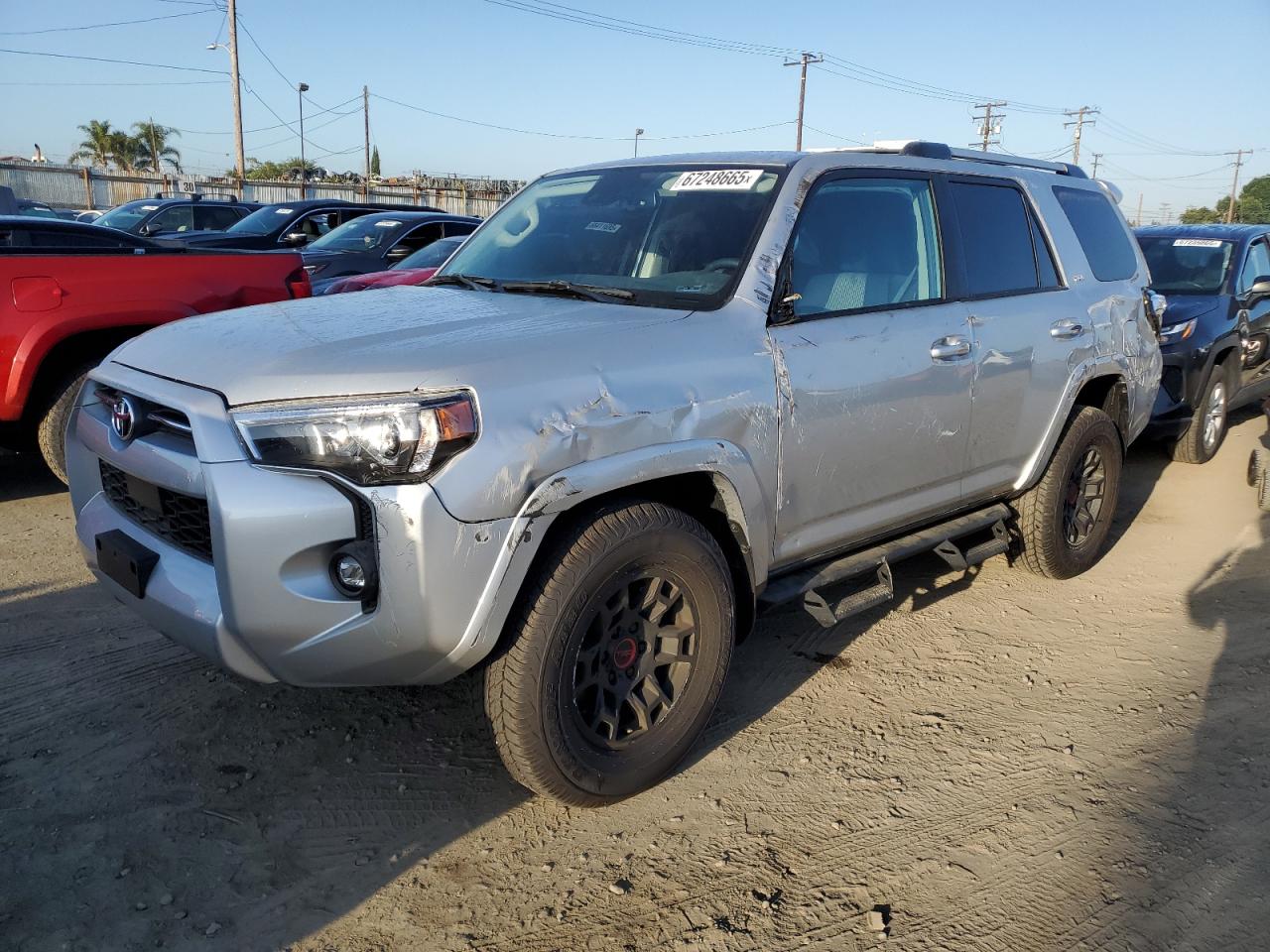 2024 Toyota 4Runner SR5, VIN JTEEU5JR2R5316760 — Rollover