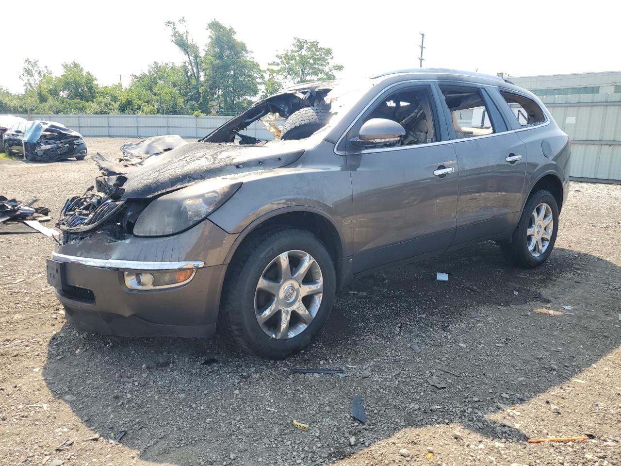2010 Buick Enclave CXL, VIN 5GALRCED9AJ116097 — Burn