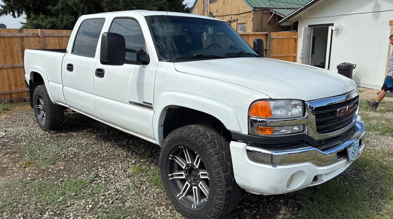 2007 GMC Sierra 2500HD SLE1, VIN 1GTHK23D97F184496 — Auction photo