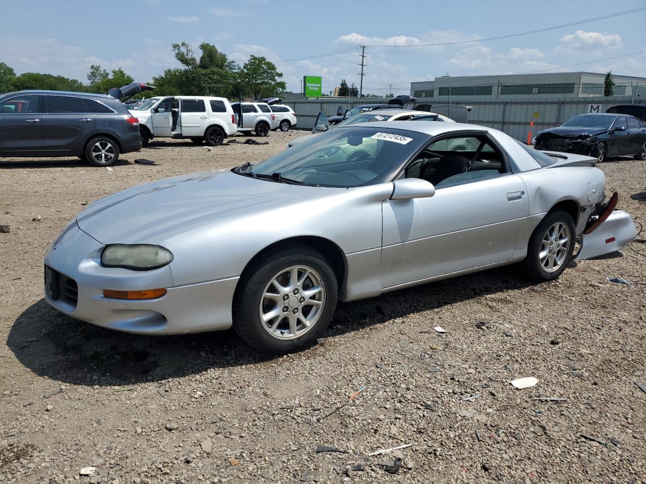2000 Chevrolet Camaro, VIN 2G1FP22K7Y2162274 — Rear end