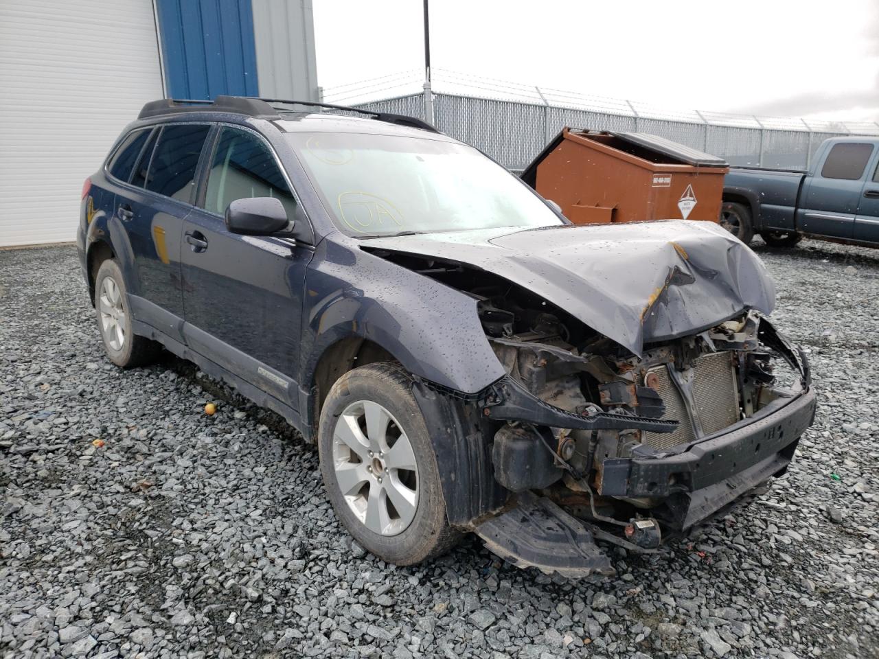 2011 Subaru Outback, VIN 4S4BRGGC1B3376646 — Front end