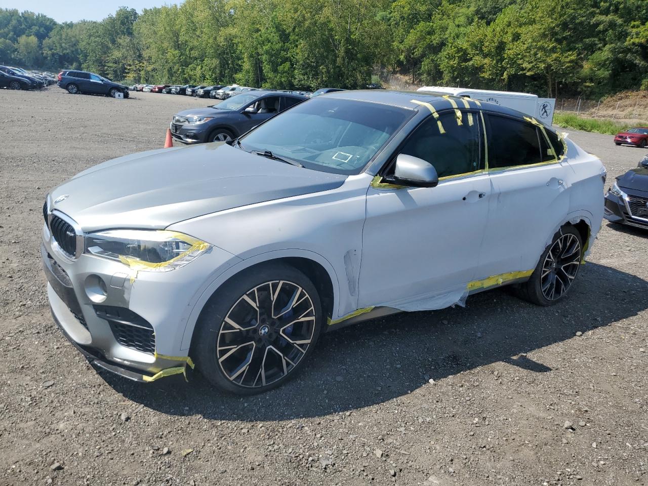 2017 BMW X6 M, VIN 5YMKW8C58H0U71734 — Side
