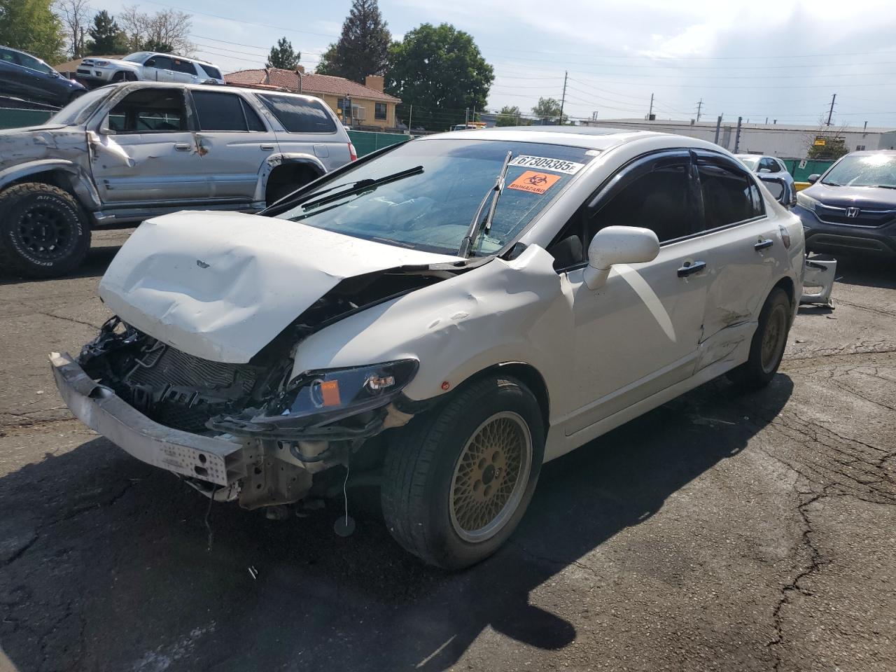 2011 Honda Civic EX-L, VIN 19XFA1F96BE004874 — Biohazard / chemical