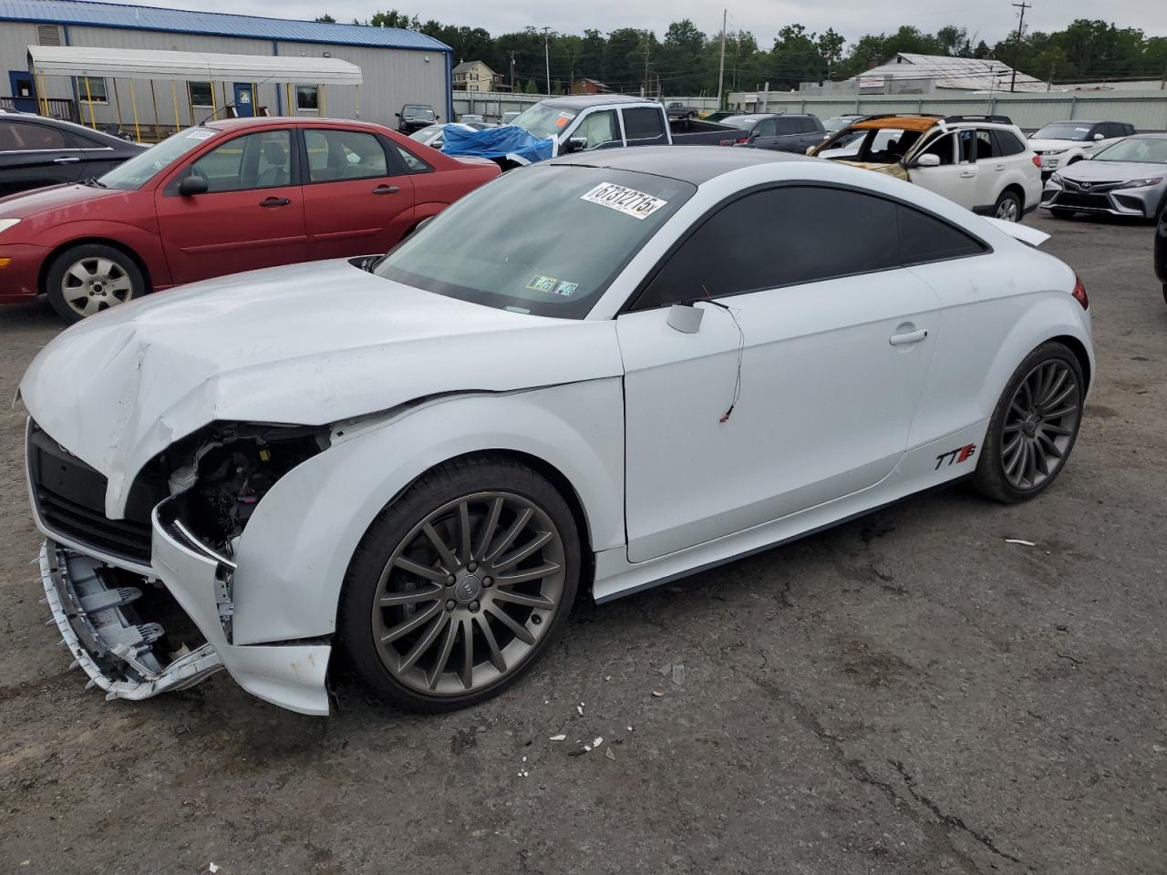 2014 Audi TTS 2.0T, VIN TRUB1AFKXE1006836 — Front end