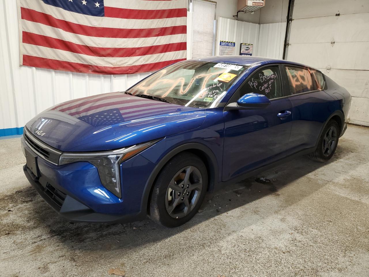 2025 Kia K4 LXS, VIN 3KPFT4DE1SE009444 — Biohazard / chemical