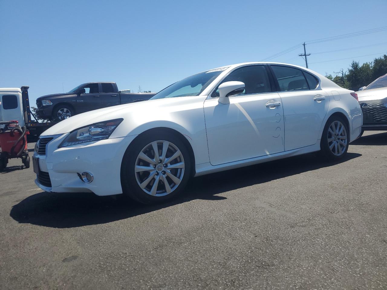 2014 Lexus GS 350, VIN JTHBE1BL7E5037949 — Vandalism