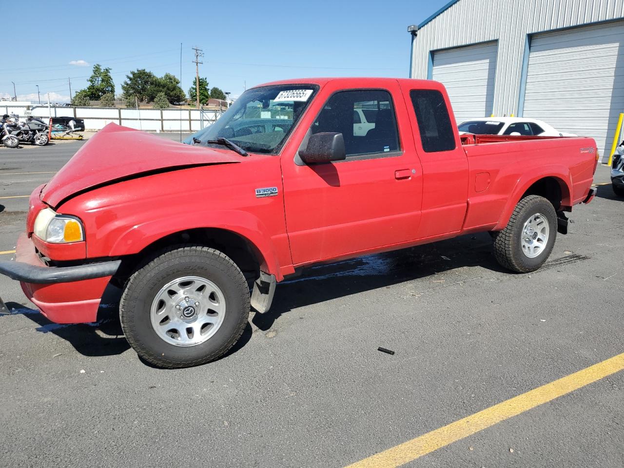 2007 Mazda B-Series, VIN 4F4YR46U97PM03770 — Перед