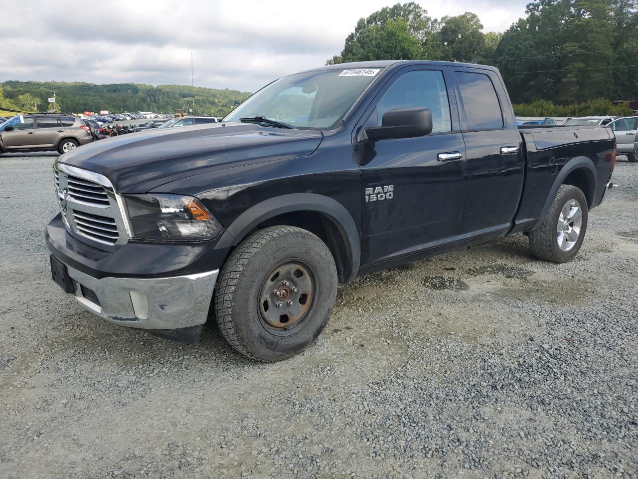 2013 Ram 1500 Big Horn, VIN 1C6RR7GT5DS573774 — Prior damage history