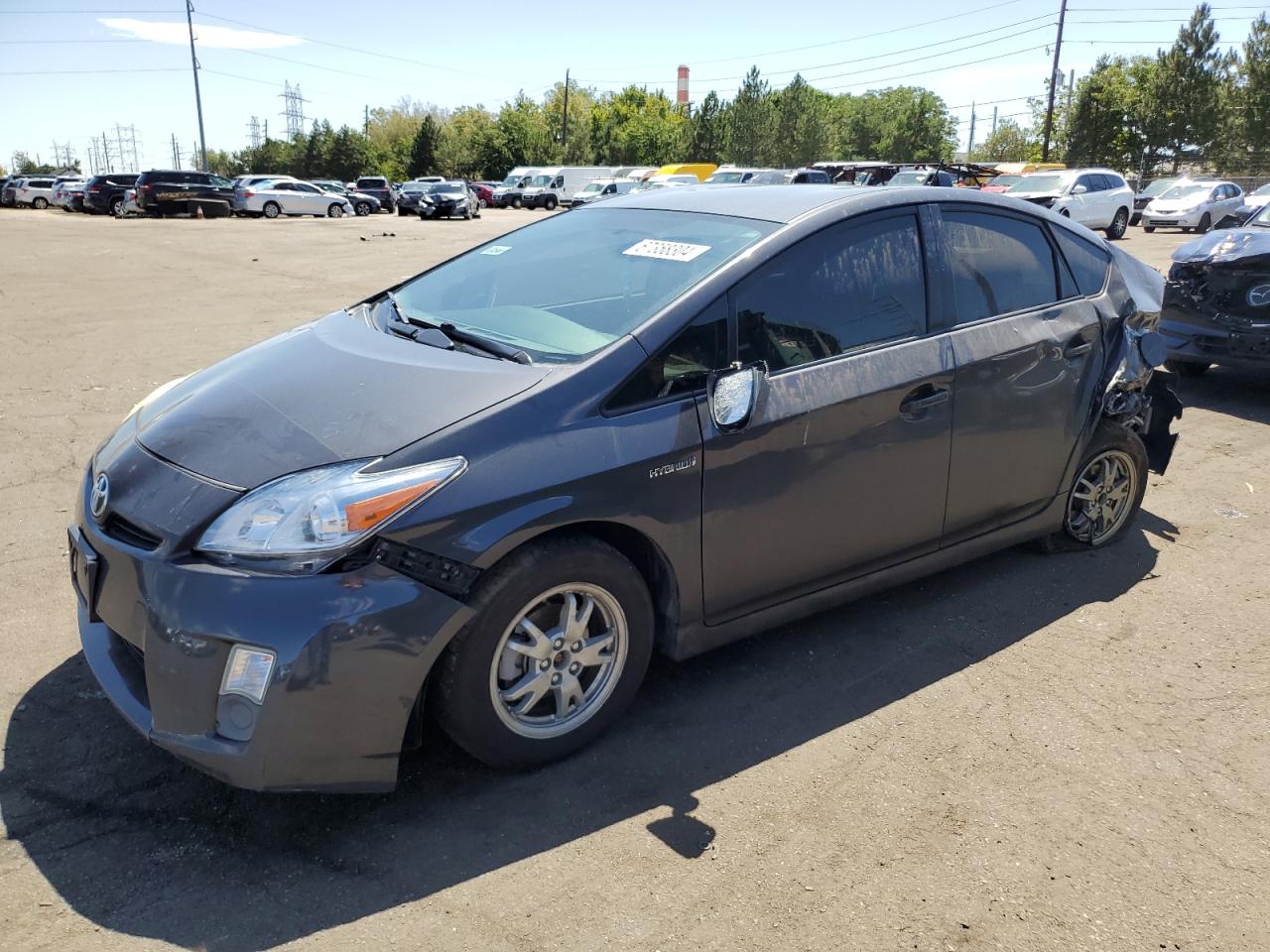 2011 Toyota Prius I, VIN JTDKN3DU6B0303442 — All over