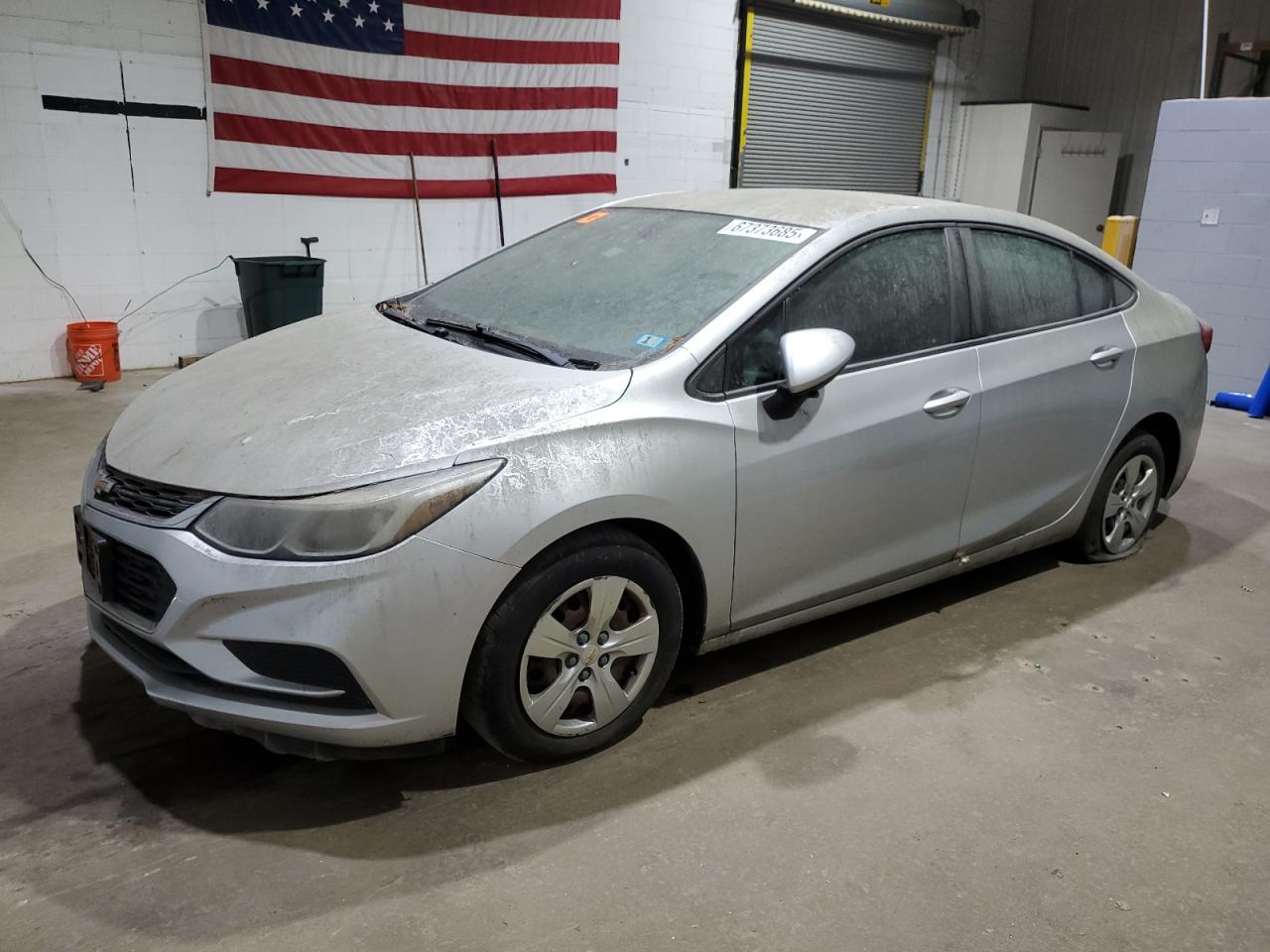2017 Chevrolet Cruze LS, VIN 1G1BC5SM5H7114827 — Biohazard / chemical
