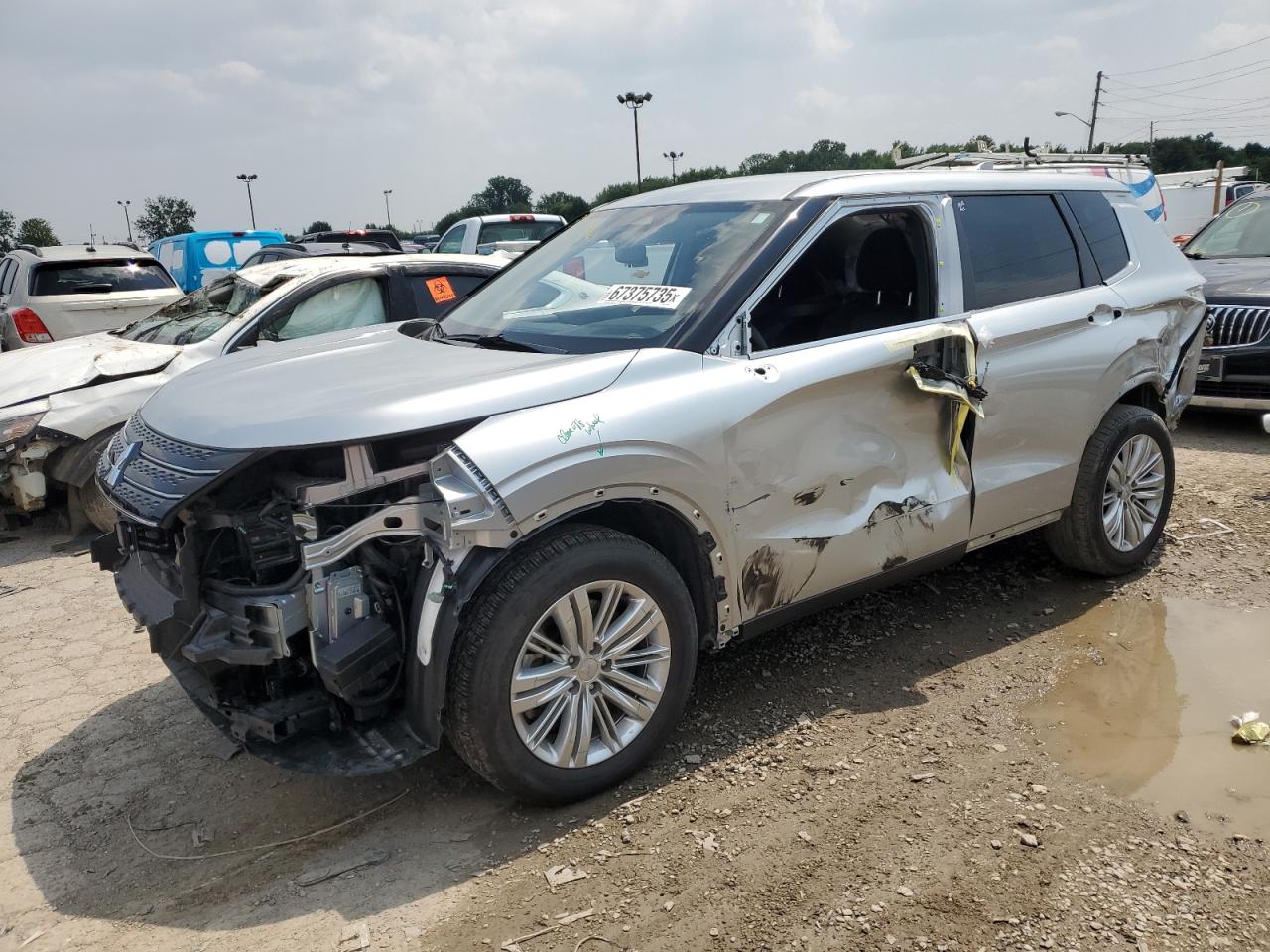 2024 Mitsubishi Outlander ES, VIN JA4J3UA87RZ072579 — Rejected repair