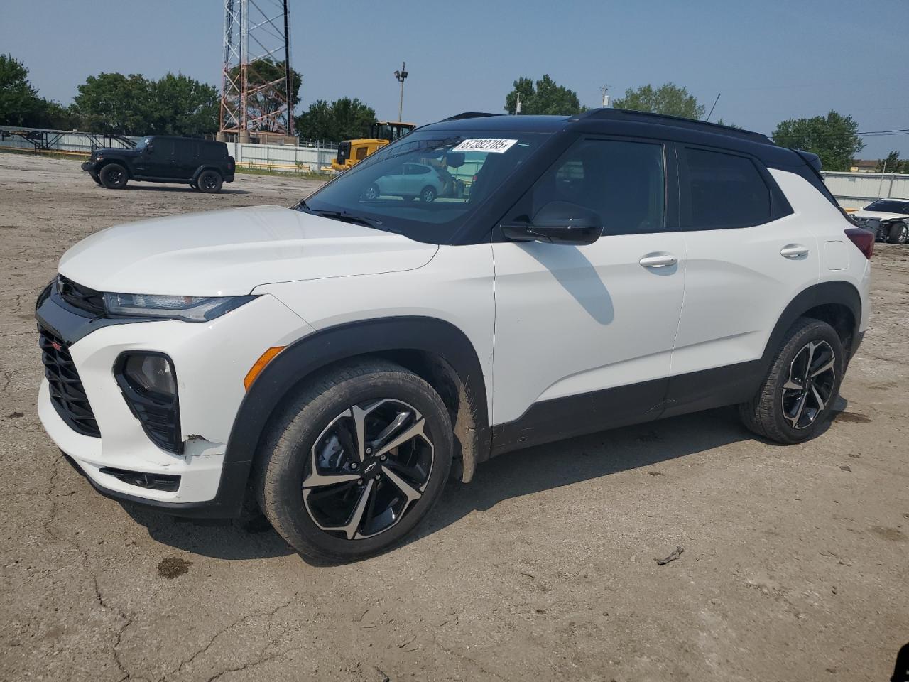 2022 Chevrolet TrailBlazer RS, VIN KL79MTSL4NB044919 — Rear end