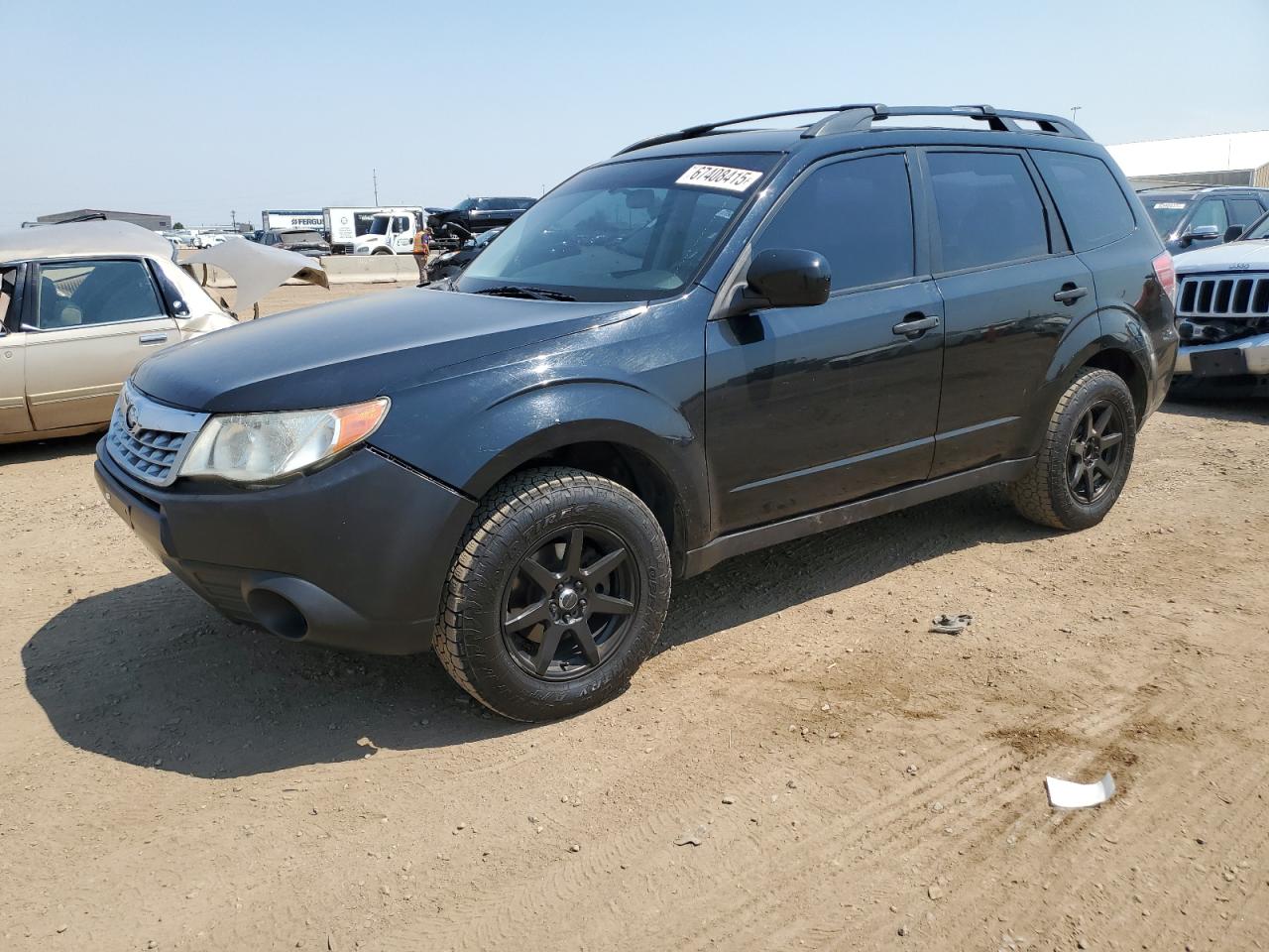 2012 Subaru Forester X, VIN JF2SHABC3CH413570 — Undercarriage
