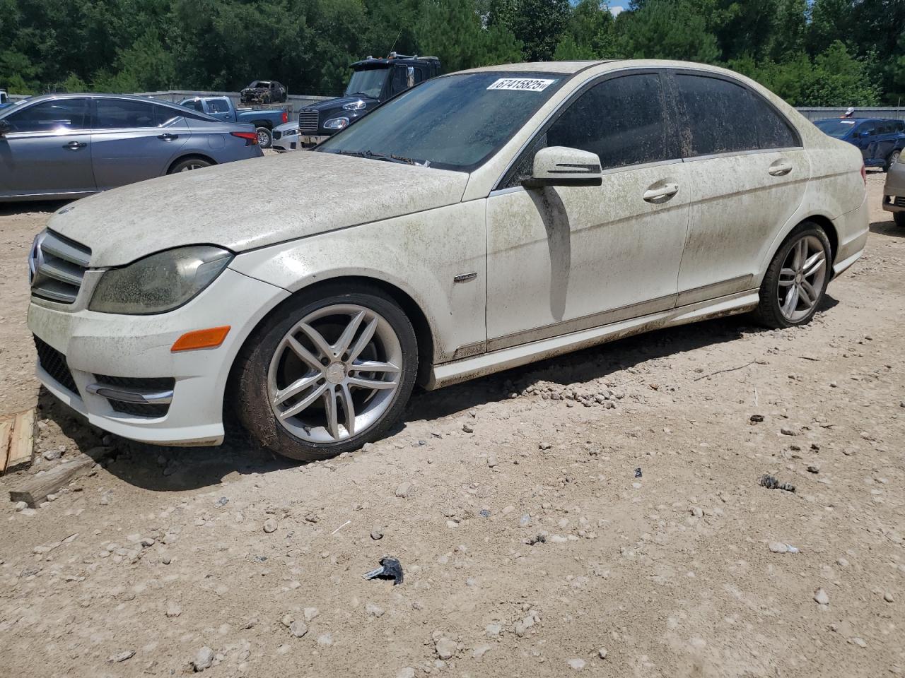 2012 Mercedes-Benz C 250 Sport, VIN WDDGF4HB9CA635393 — Biohazard / chemical