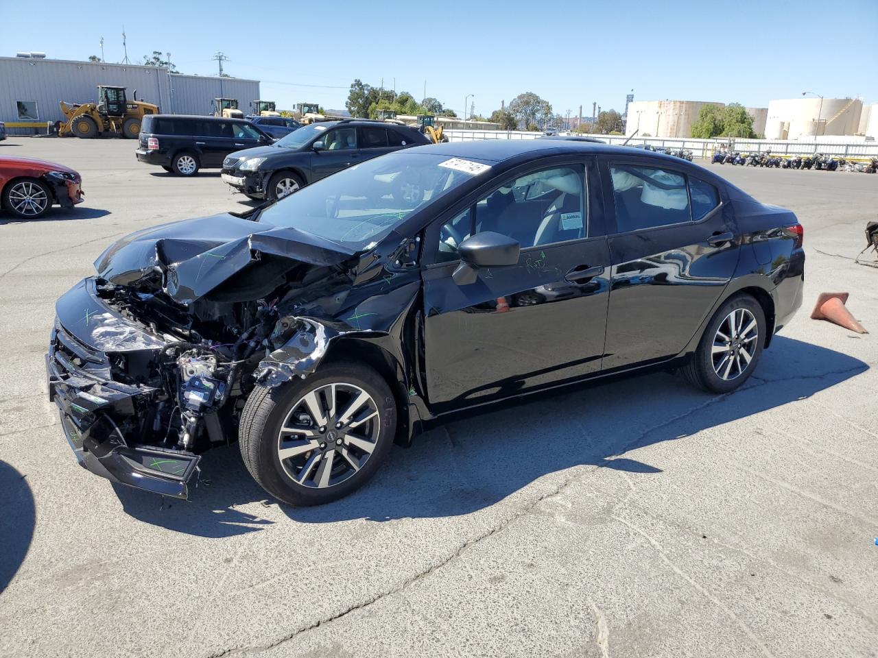 2025 Nissan Versa S, VIN 3N1CN8DVXSL855848 — Front end