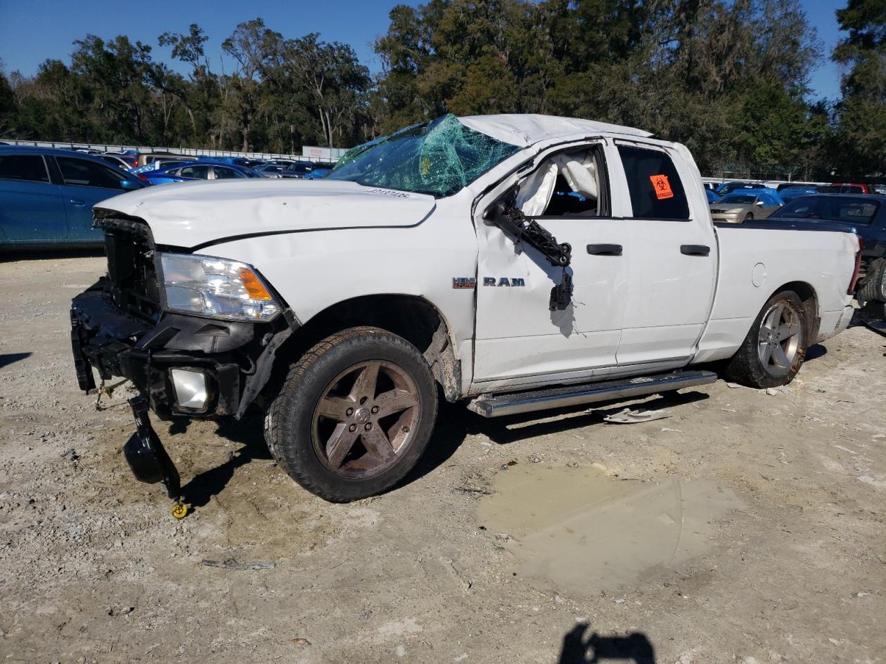 2014 Ram 1500 Express, VIN 1C6RR6FT7ES101671 — Rollover