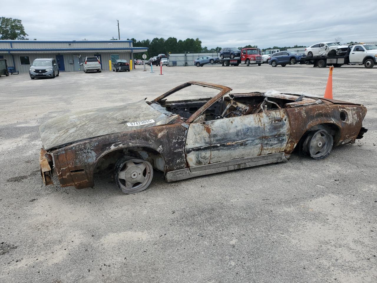 1990 Chevrolet Camaro RS, VIN 1G1FP33E1LL128628 — Burn