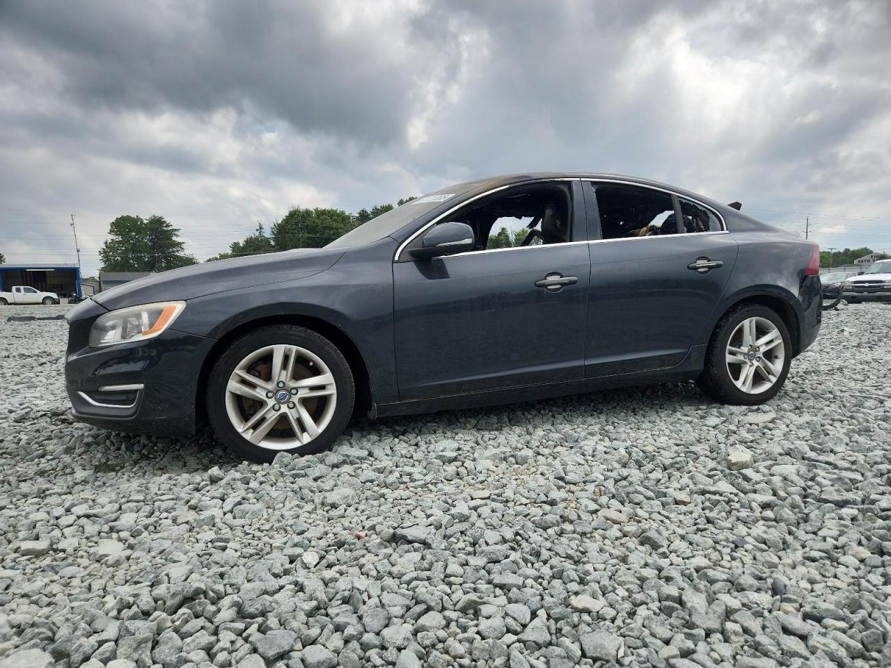 2015 Volvo S60 T5 Premier, VIN YV1612TK4F1342628 — Interior fire