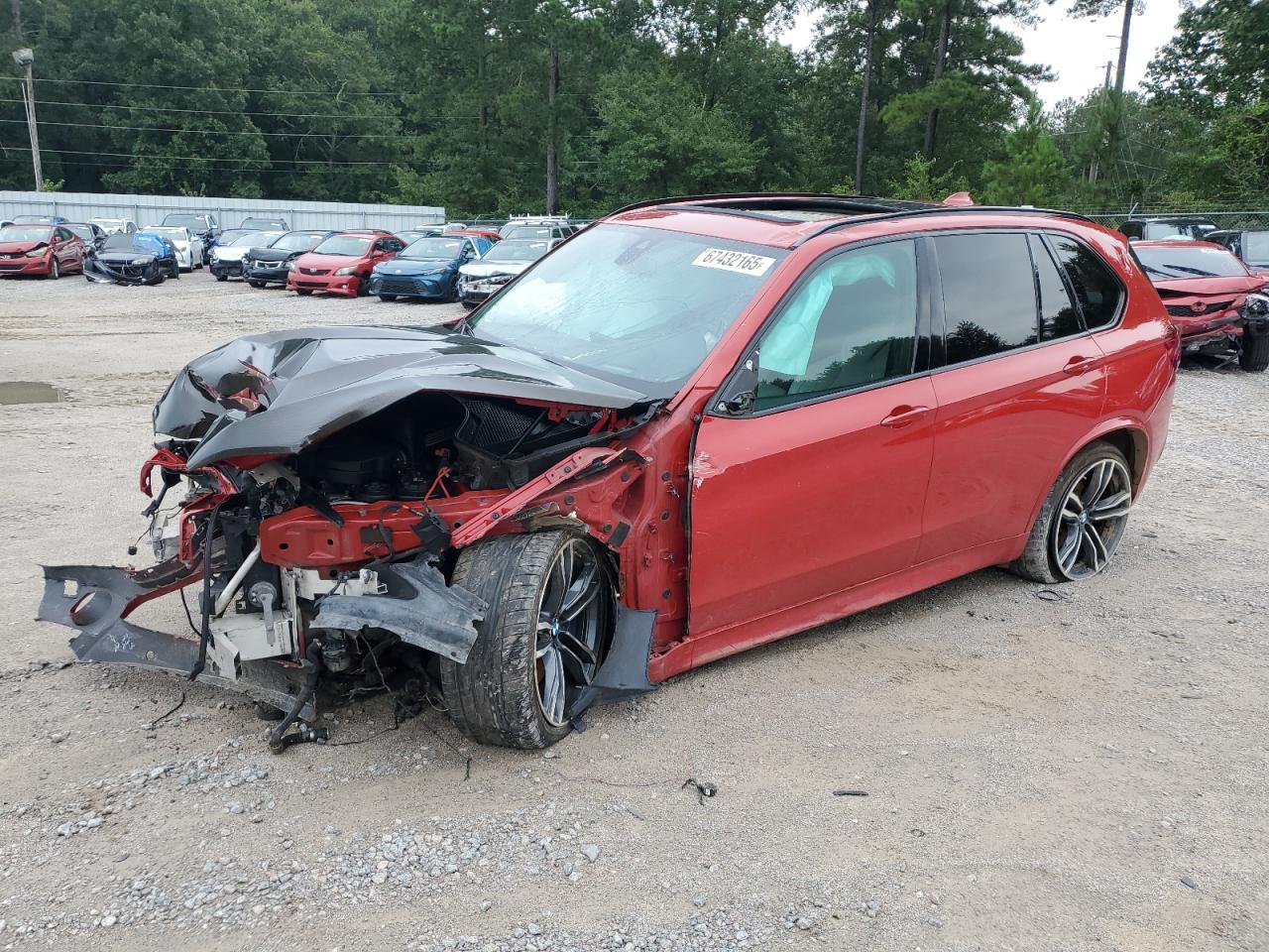 2015 BMW X5 M, VIN 5YMKT6C58F0C88847 — Front end