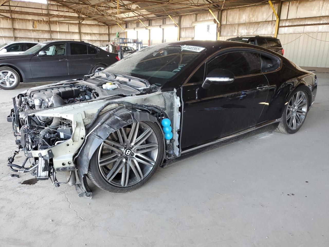 2013 Bentley Continental GT, VIN SCBFC7ZA1DC083094 — Front end