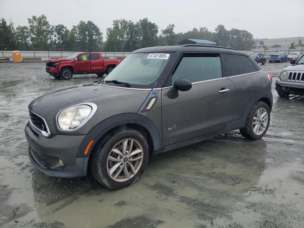 2014 MINI Paceman S, VIN WMWSS7C51EWN71713 — Front end