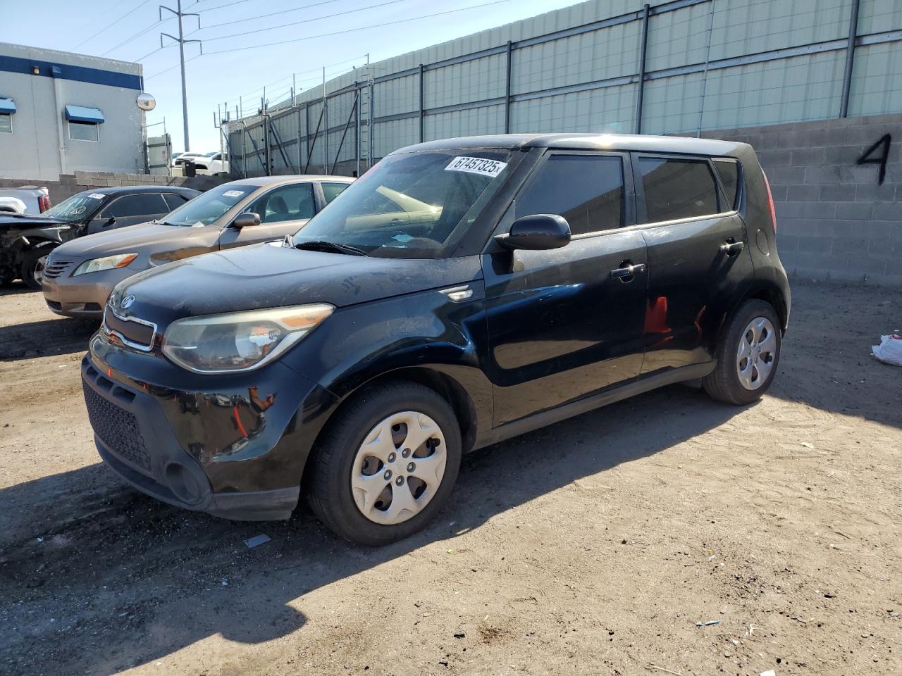 2014 Kia Soul, VIN KNDJN2A28E7717486 — Normal wear