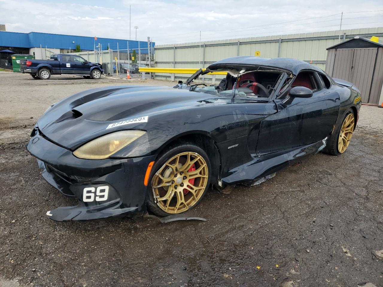 2013 Dodge Viper GTS, VIN 1C3ADEBZ5DV400182 — Side