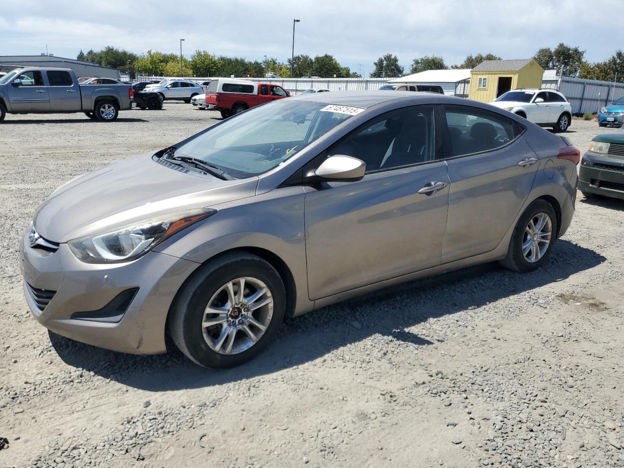 2016 Hyundai Elantra SE, VIN 5NPDH4AE4GH690232 — Normal wear