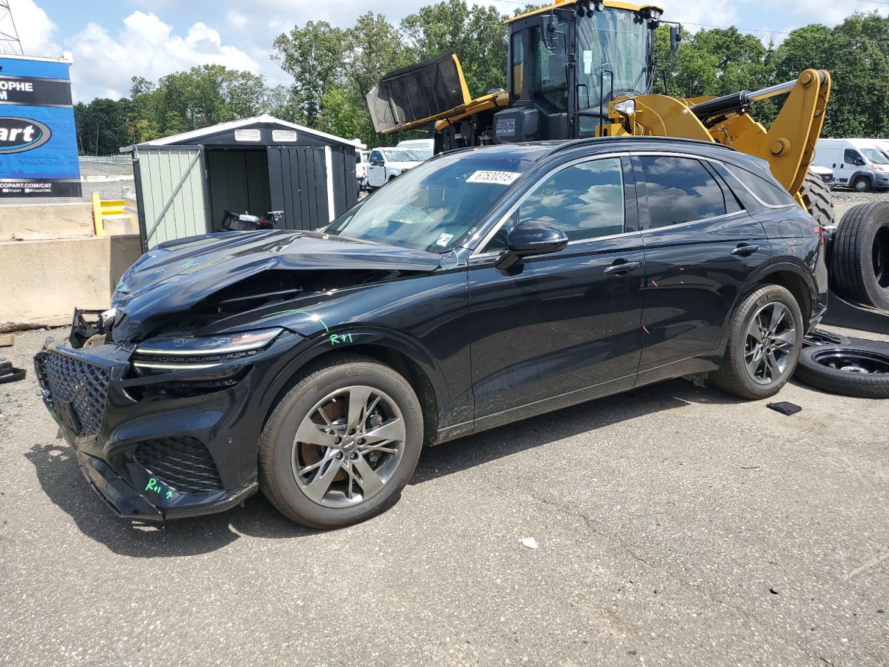 2022 Genesis GV70 Sport, VIN KMUMCDTC3NU013005 — Front end