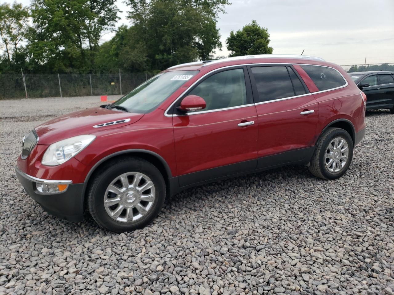 2012 Buick Enclave Premium, VIN 5GAKRDED5CJ163261 — Frame damage