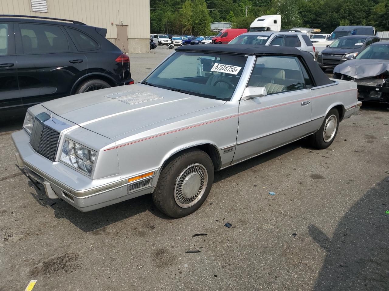 1984 Chrysler LeBaron Mark Cross, VIN 1C3BC55E5EG236728 — Normal wear