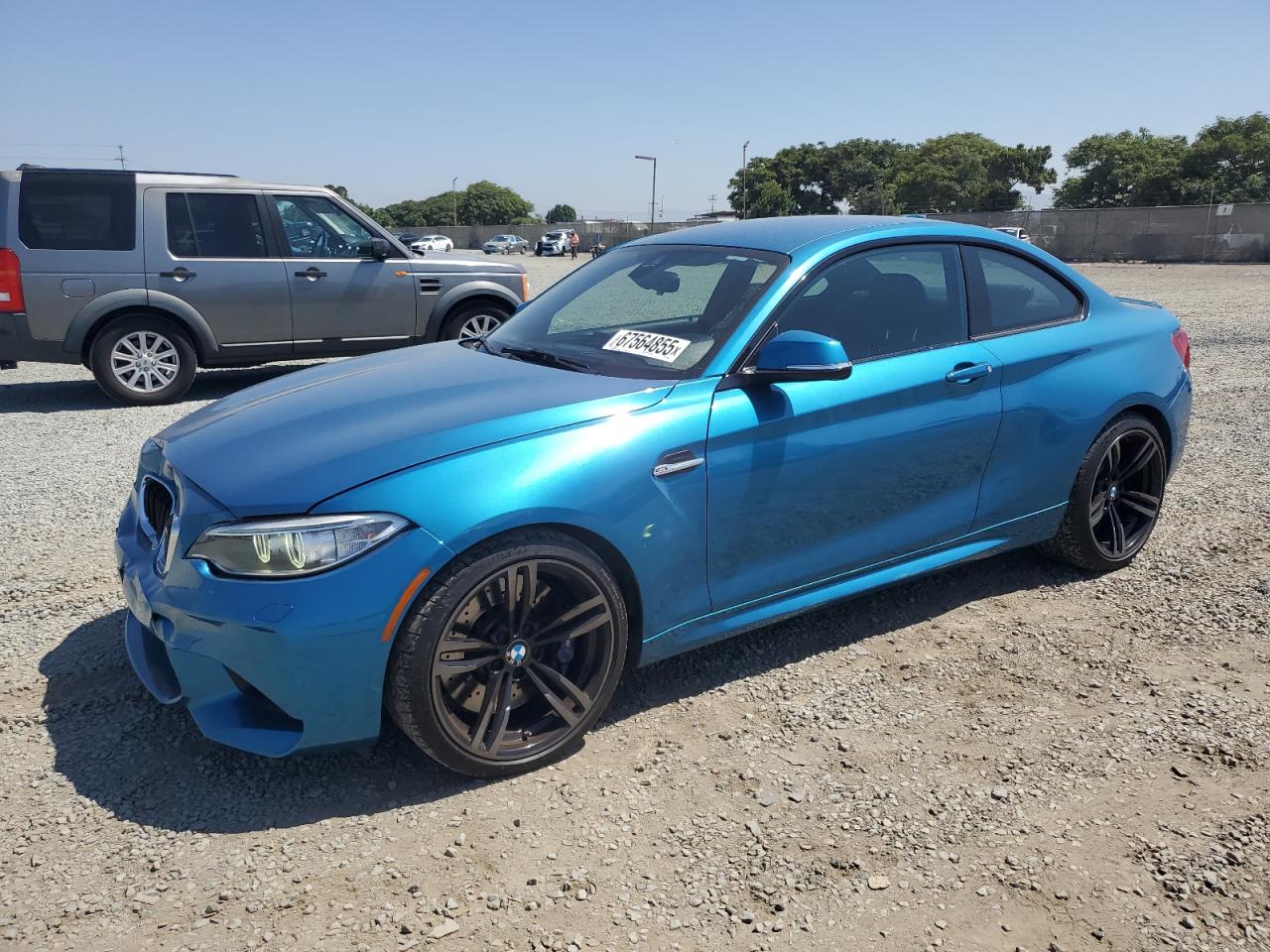 2017 BMW M2, VIN WBS1H9C51HV786567 — Зад