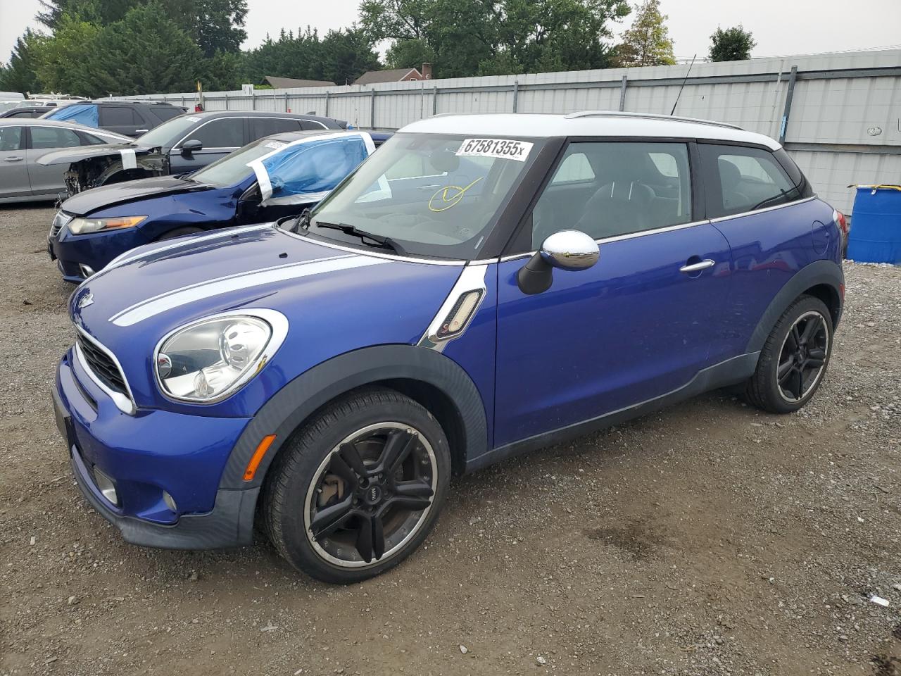 2014 MINI Paceman S, VIN WMWSS5C57EWN67282 — Water / flood