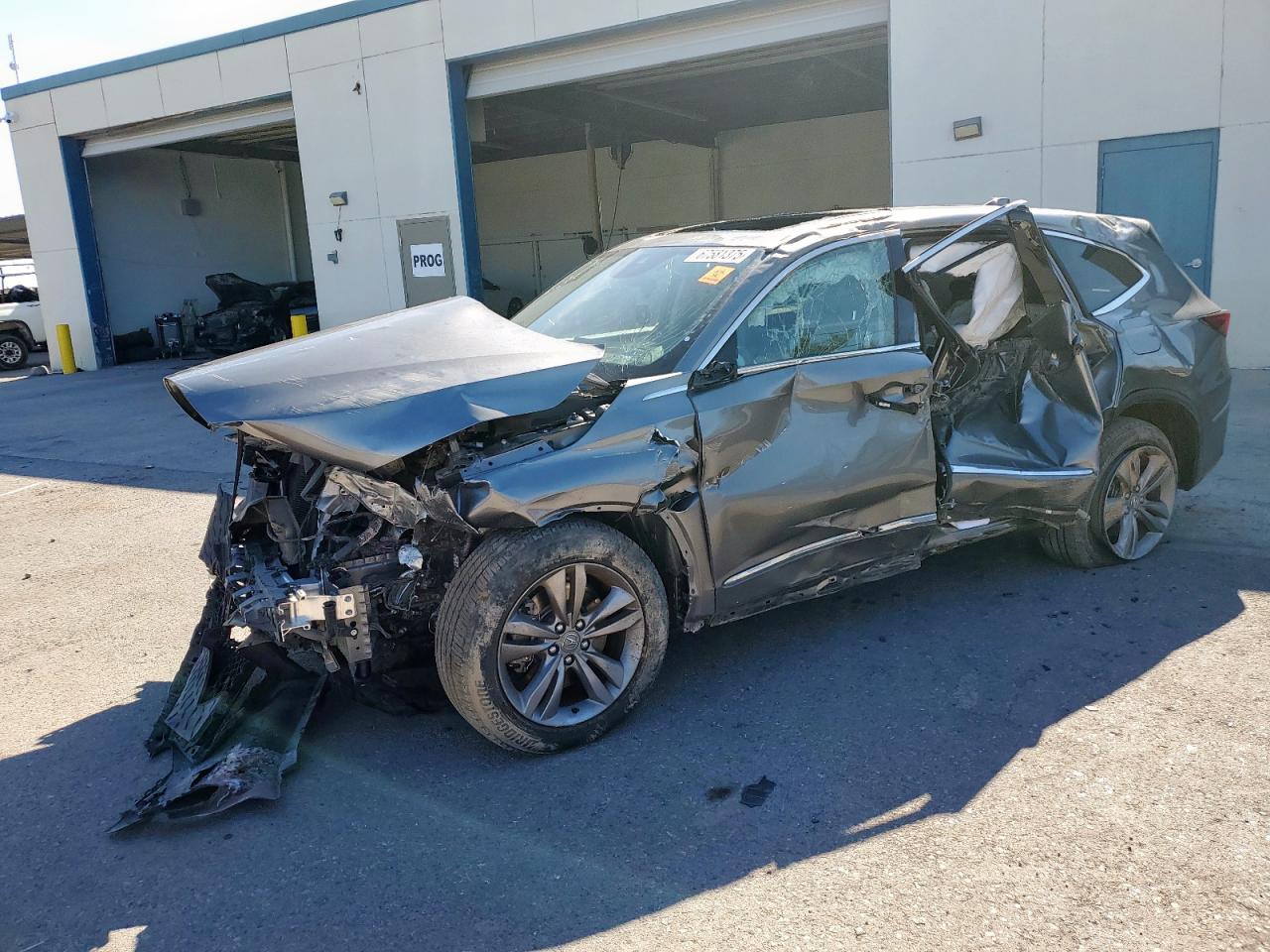 2022 Acura MDX, VIN 5J8YD9H31NL007766 — Rollover